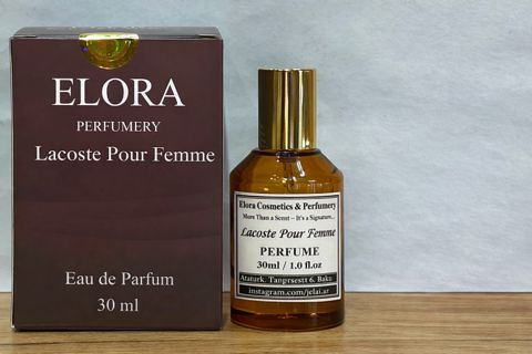 Elora Perfumery Lacoste Pour Femme kişilər üçün ətir suyu 30 ml — Bakı