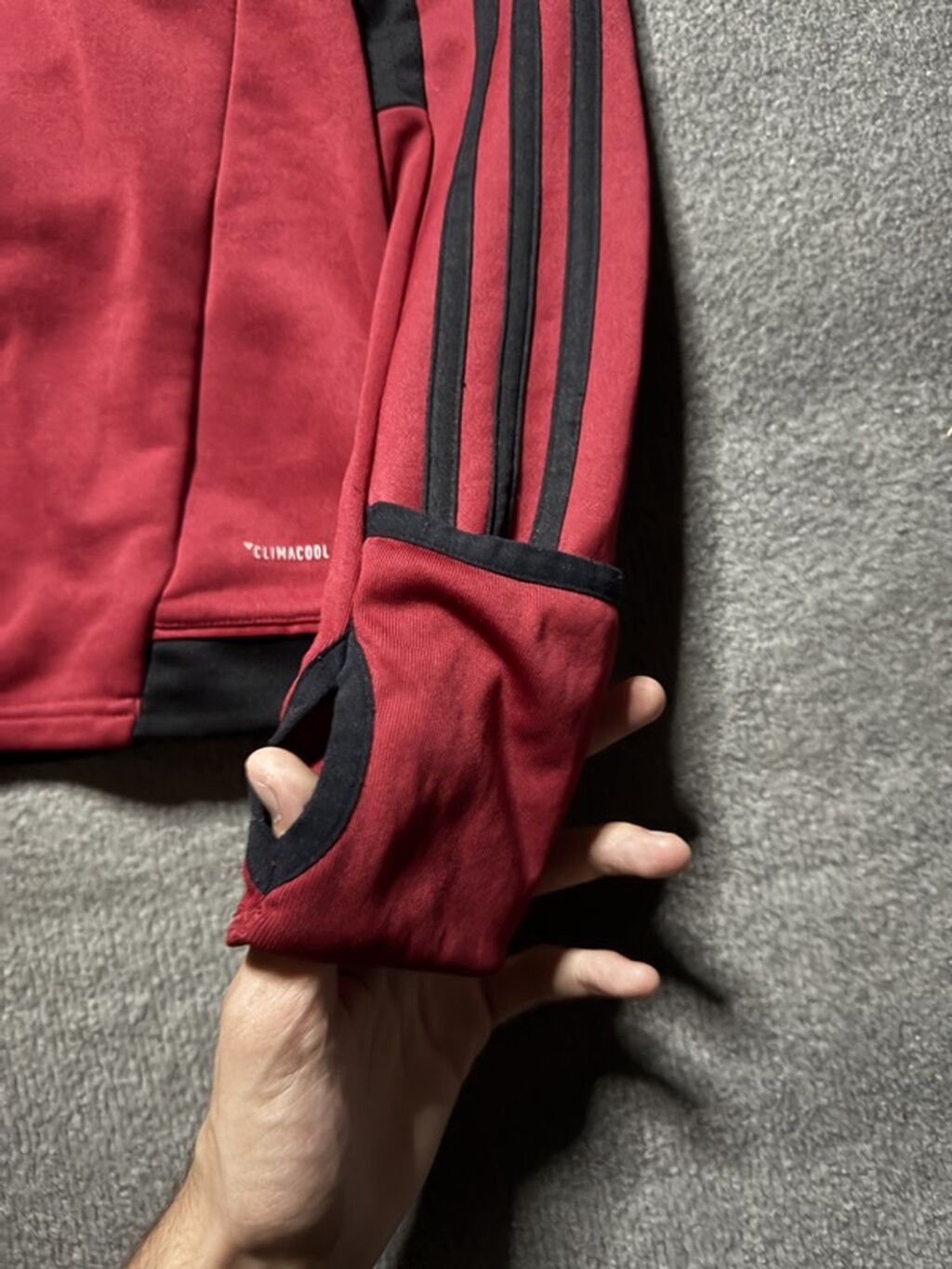 Adidas AC Milan məşq üst geyimi – ClimaCool texnologiyalı Ölçü:M-L heç — İdman və istirahət, Bakı (5)