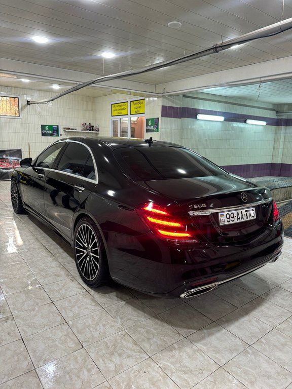 Mercedes S 560, 4.0 L, 2020 il, 129 000 km 99-AA-522 — Avtomobillər, Bakı (4)