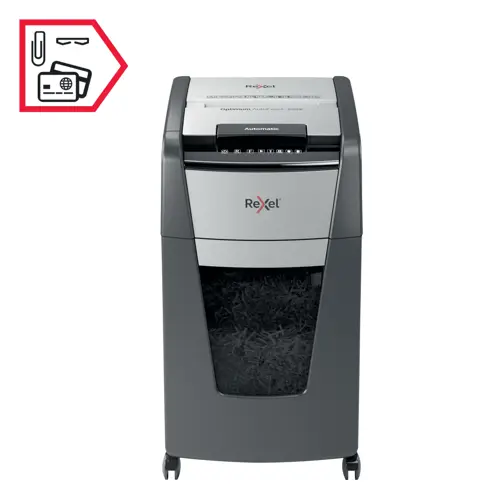 Rexel Optimum AutoFeed+ 225X Automatic Cross Cut Paper Shredder (2020225XEU) — Ofis malları, Bakı (5)