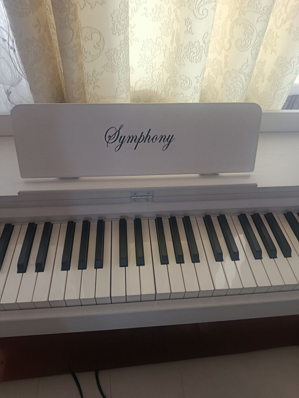 Rəqəmsal pianino – Symphony (ağ rəng) - 88 klavişli tam ölçülü — Pianino və digər klaviş alətləri, Yevlax (3)