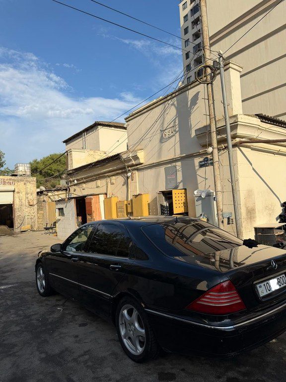 Mercedes S 320, 3.2 L, 2001 il, 291 000 km 10-XE-800 — Avtomobillər, Bakı (8)