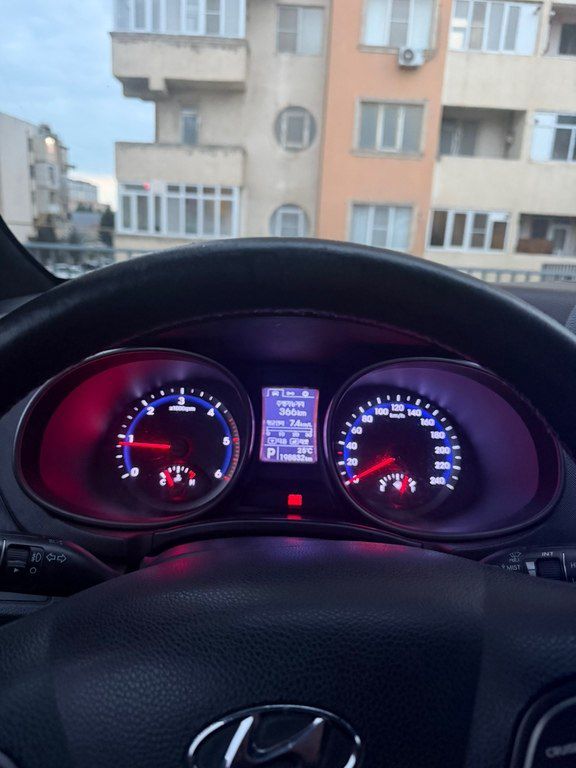 Hyundai Santa Fe, 2.0 L, 2013 il, 198 000 km 77-TX-872 — Avtomobillər, Bakı (6)