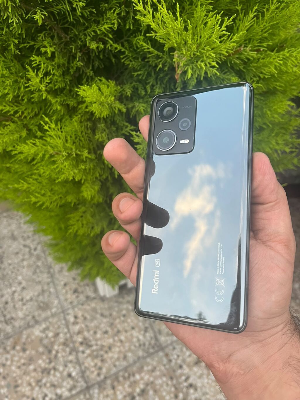 Redmi Note 12 Pro+, 256 GB, rəng - Qara, Barmaq izi — Xiaomi, Quba (4)