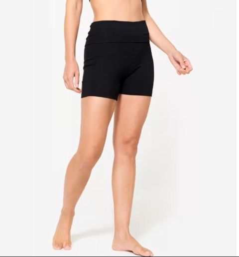 Qadınlar üçün şort Decathlon Kımjaly 8872635, qara, ölçü S — Bakı