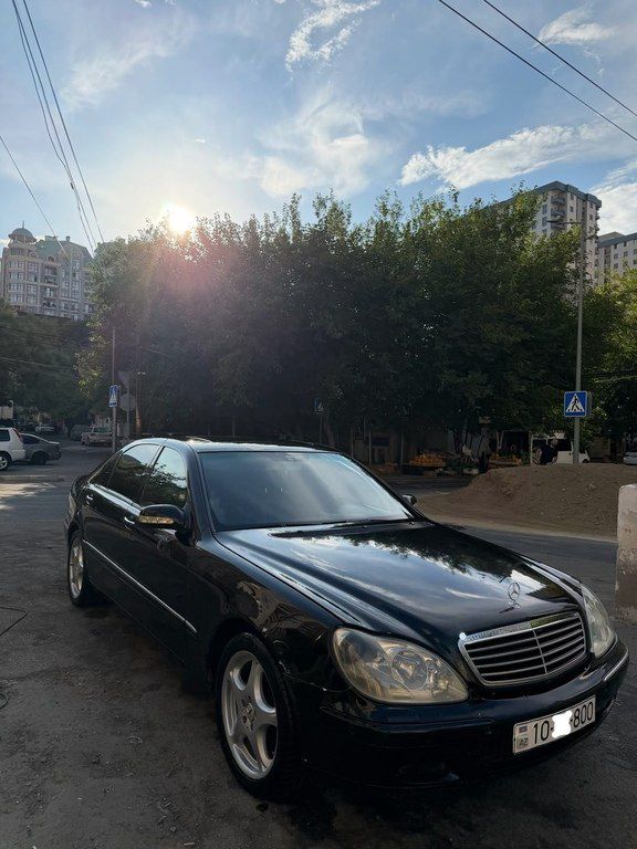 Mercedes S 320, 3.2 L, 2001 il, 291 000 km 10-XE-800 — Avtomobillər, Bakı (5)