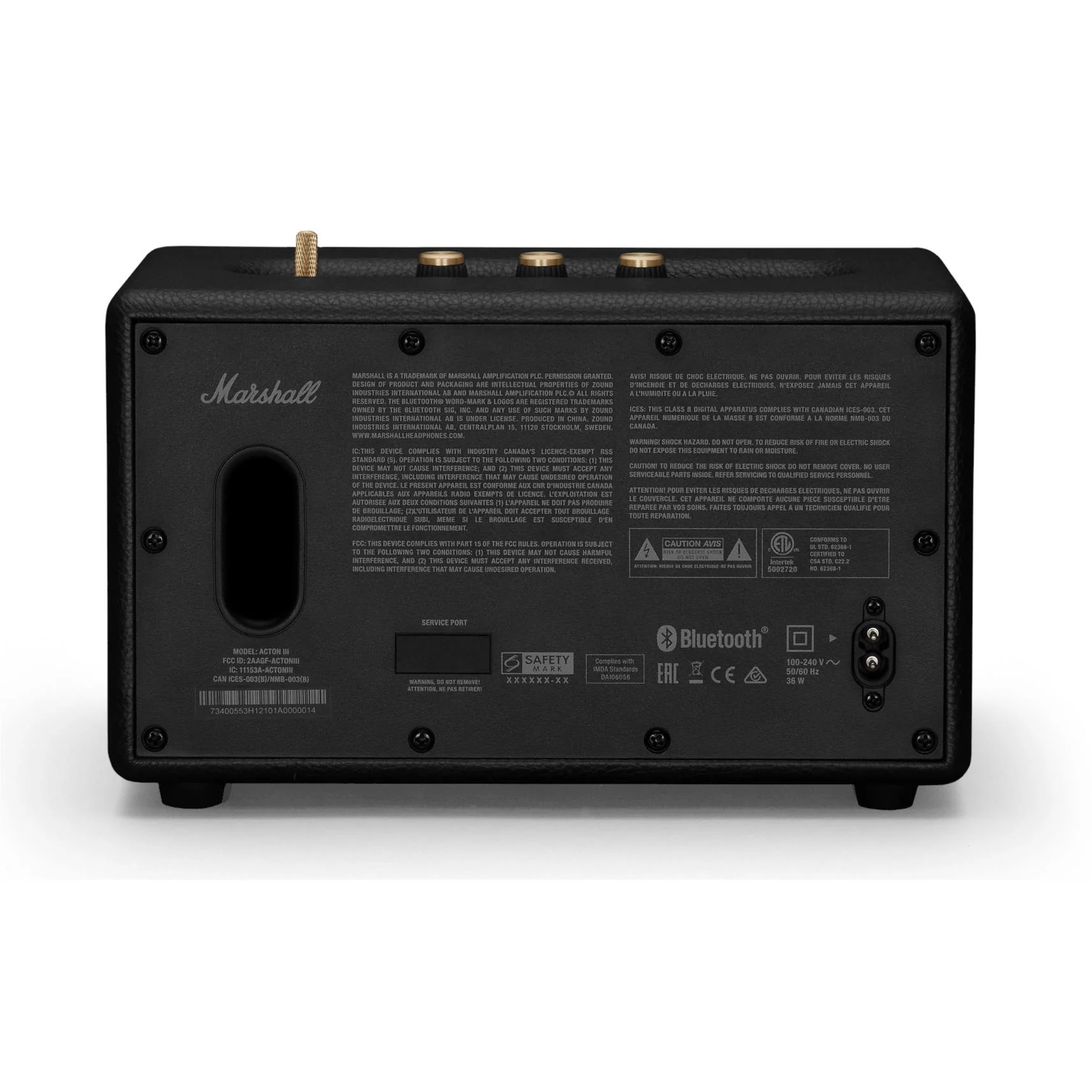 Marshall Acton III Wireless Bluetooth Speaker (Black) — Dinamiklər və akustik sistemlər, Bakı (3)