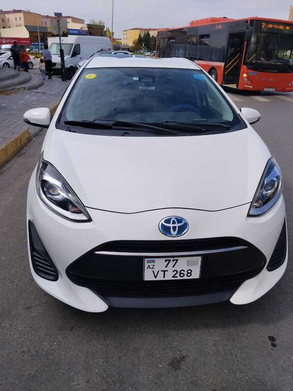 Toyota Aqua, 1.5 L, 0.87 kWh, 2019 il, 83 000 km — Avtomobillər, Sumqayıt