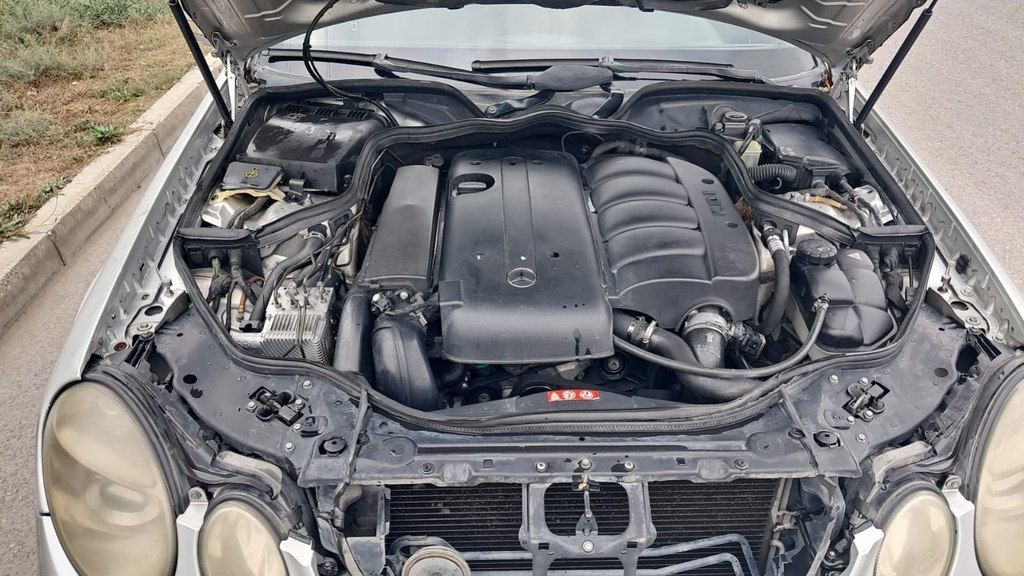 Mercedes E 200, 2.2 L, 2004 il, 483 000 km — Avtomobillər, Sumqayıt (5)