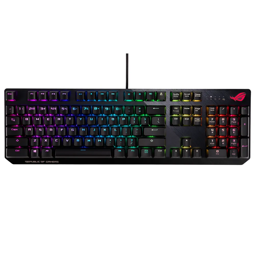 ASUS ROG Strix Scope Gaming Keyboard (Cherry MX Silent Red) — Bakı