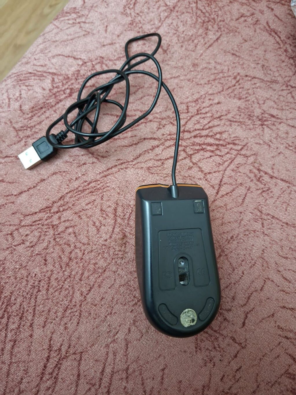 Dell və Lenovo markalı simli USB kompüter siçanları Dell -8AZN — Klaviaturalar və siçanlar, Bakı (3)