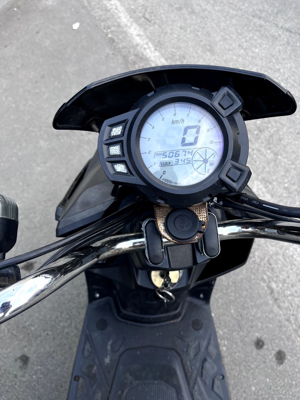 125 sm3, 2023 il, 50789 km 99-DE-770 — Mopedlər və skuterlər, Bakı (6)