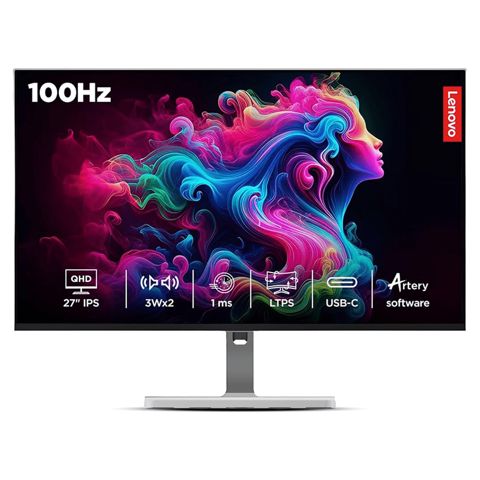 Monitor Lenovo L27h-4A/ 27'' (2560x1440) 100HZ/ Ports: Usb-c, HDMI, Usb-a/ Warranty 3 year — Bakı