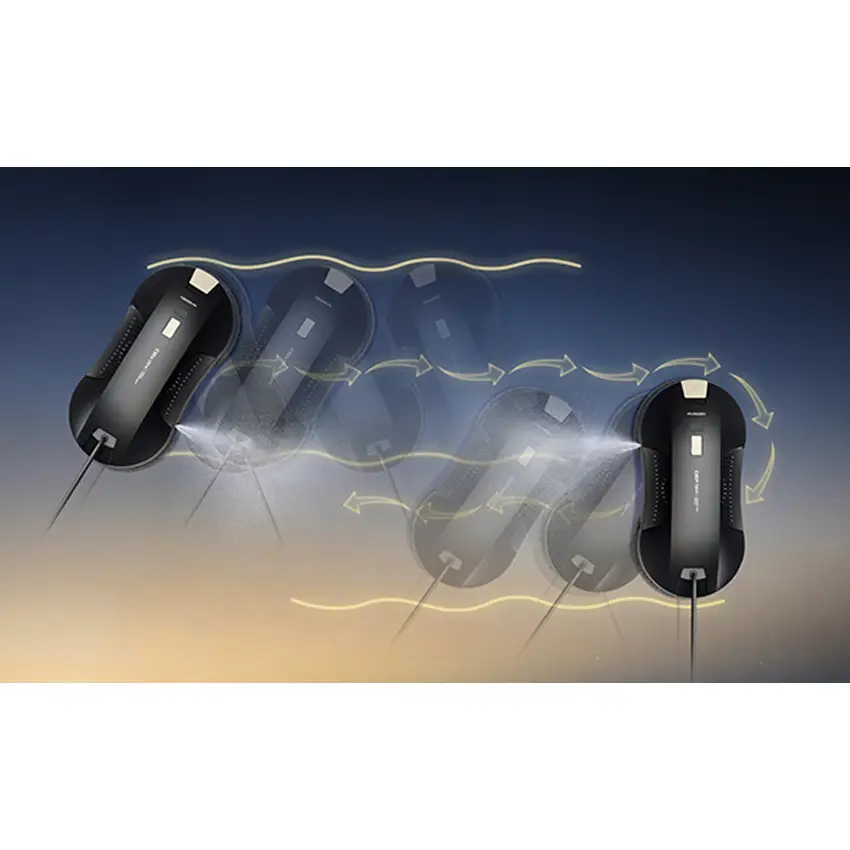 Deerma Window Cleaning Robot DEM-C50s Ultra — Pəncərə və döşəmə yuyucu, Bakı (8)
