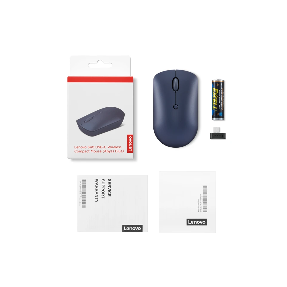 Lenovo 540 Usb-c Wireless Compact Mouse (GY51D20871) — Veb kameralar, Bakı (7)