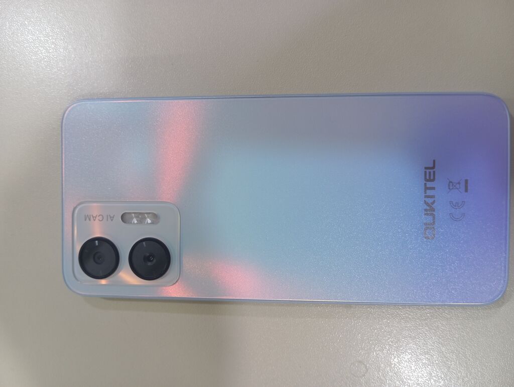 Oukitel smartfon - Rəng: gümüş-mavi gradient arxa panel - Ekran: tam — Digər smartfonlar, Bakı (4)