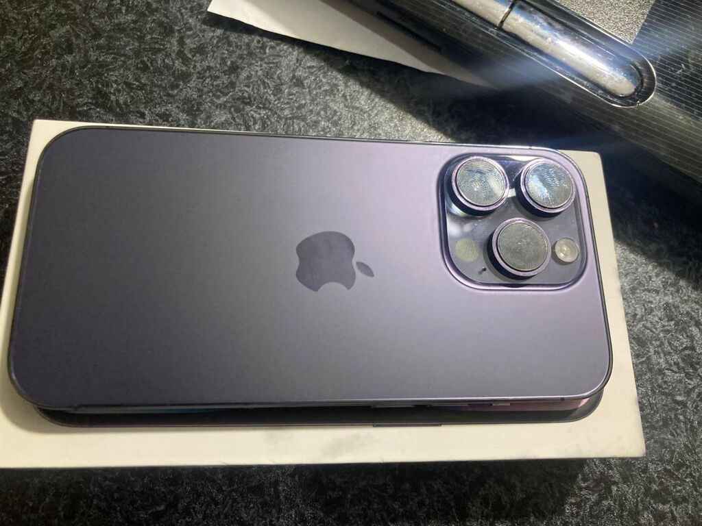 IPhone 14 Pro, 128 GB, Deep Purple, Barmaq izi, Simsiz şarj, Face ID — Apple iPhone, Mingəçevir (2)