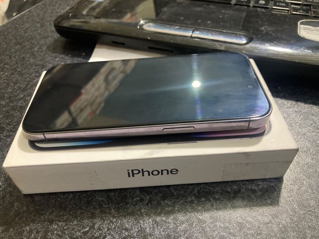 IPhone 14 Pro, 128 GB, Deep Purple, Barmaq izi, Simsiz şarj, Face ID — Apple iPhone, Mingəçevir (6)