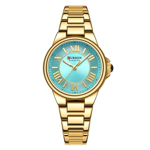 Qol saatı Curren 9091 Gold Blue — Bakı