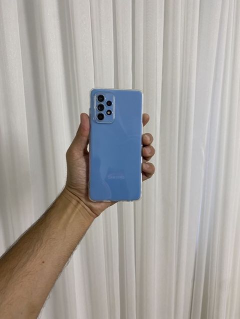 Samsung Galaxy A52, 128 GB, rəng - Mavi, Barmaq izi — Bakı