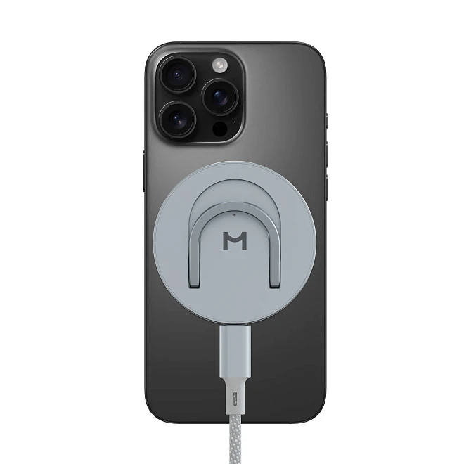 Wireless charger Magssory Coin Silver (WCH015) — Telefonlar və qadjetlər, Bakı (2)
