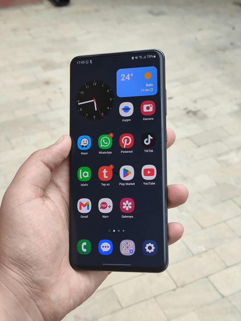 Samsung Galaxy S20 Ultra, 128 GB, rəng - Qara, Zəmanət, Barmaq izi, Simsiz şarj — Samsung, Bakı (3)