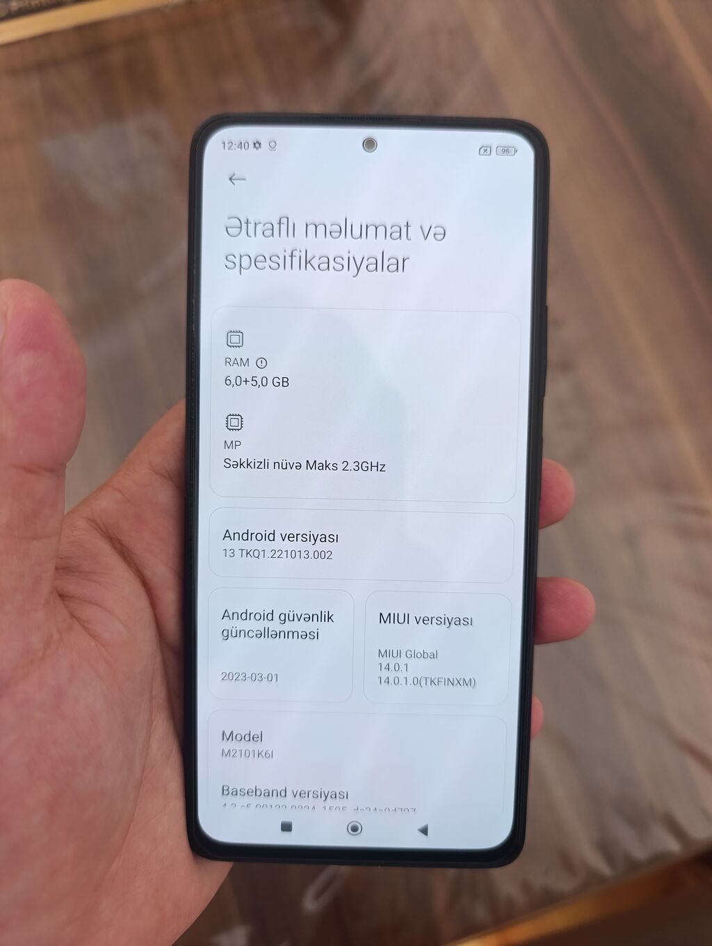 Redmi Note 10 Pro Max, 128 GB, rəng - Qara, Zəmanət, Sensor, Barmaq izi — Xiaomi, Bakı (2)