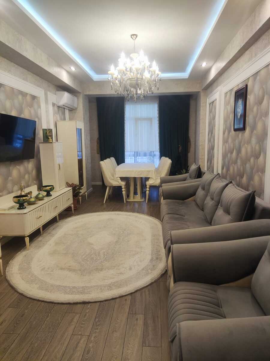 Satılır 3 otaqlı yeni tikili 135 m² — Mənzil, Bakı