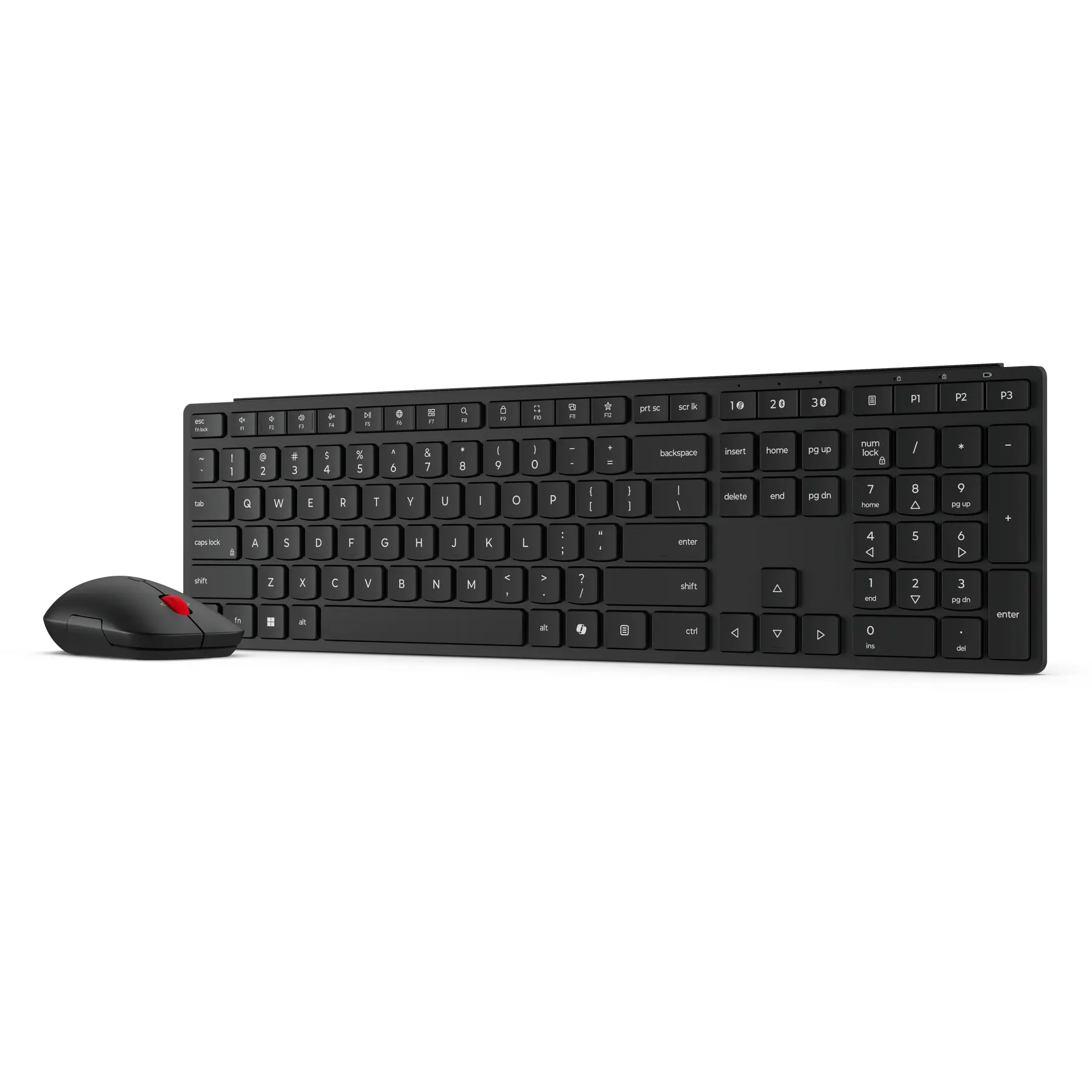 Lenovo Wireless Multi-Mode Pro Combo Keyboard and Mouse 6000-Russian/Cyrillic (4X31S04838) — Veb kameralar, Bakı (3)