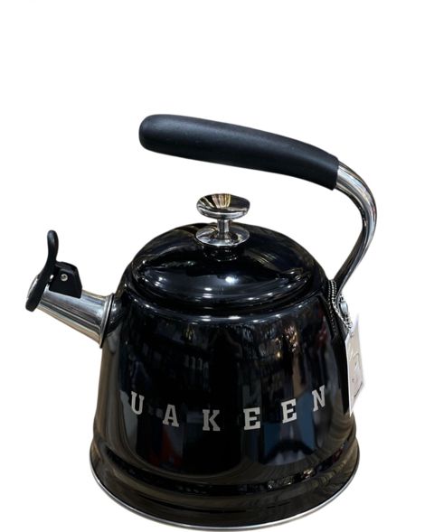 Çaydan Uakeen, 3500 ml, paslanmayan polad, qara — Bakı