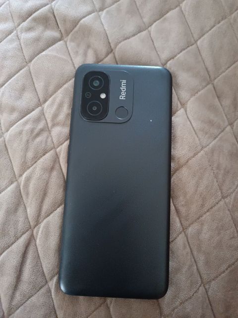 Redmi 12C, 128 GB, rəng - Qara, Barmaq izi — Qobu