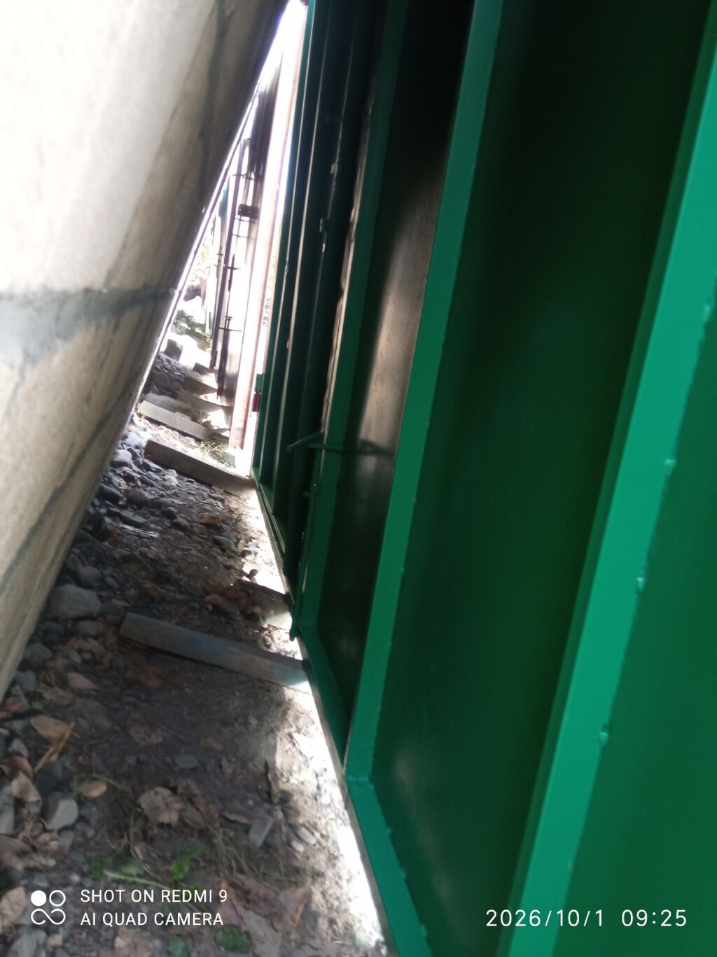 Metal darvaza Eni 3.50m Hündüru 2.70m, Listin qalınlığı təmiz 2.5mm — Pəncərələr, qapılar, balkonlar, Qəbələ (4)