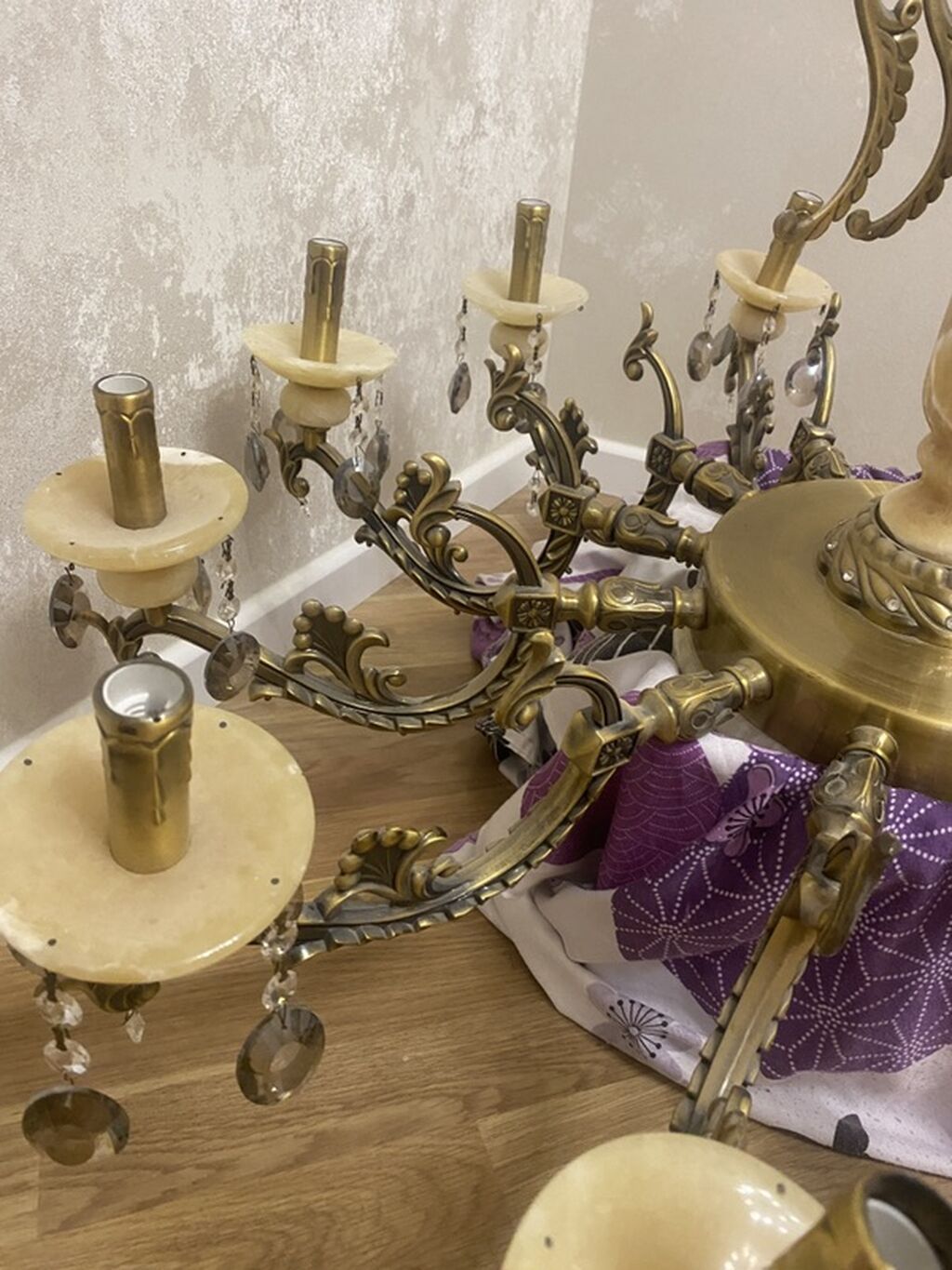 Çılçıraq, 10 və daha çox lampa, Metal — Tavan is?qlar? v? cilc?raqlar, Bakı (4)