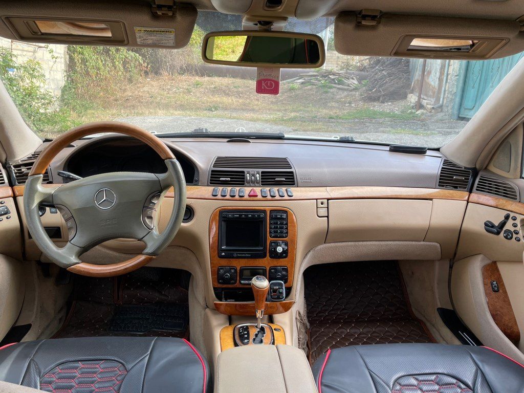 Mercedes S 320, 3.2 L, 2002 il, 227 000 km — Avtomobillər, İsmayıllı (7)