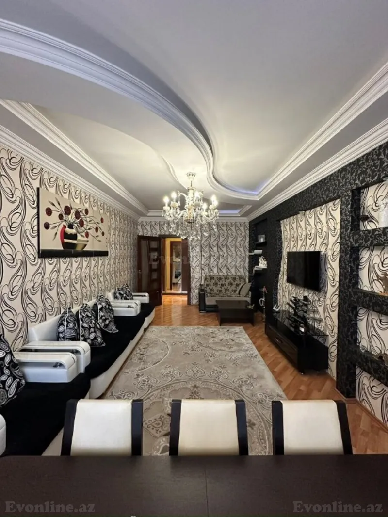 Satılır 3 otaqlı Mənzil Yeni tikili 96 m² Bakı, Yasamal r., İnşaatçılar m., Yeni Yasamal — Mənzil, Bakı (2)