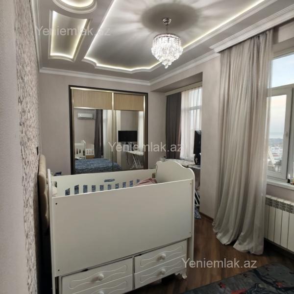 Satılır 2 otaqlı Bina evi menzil (Yeni tikili), 90 m², Nizami rayonu — Mənzil, Bakı (7)