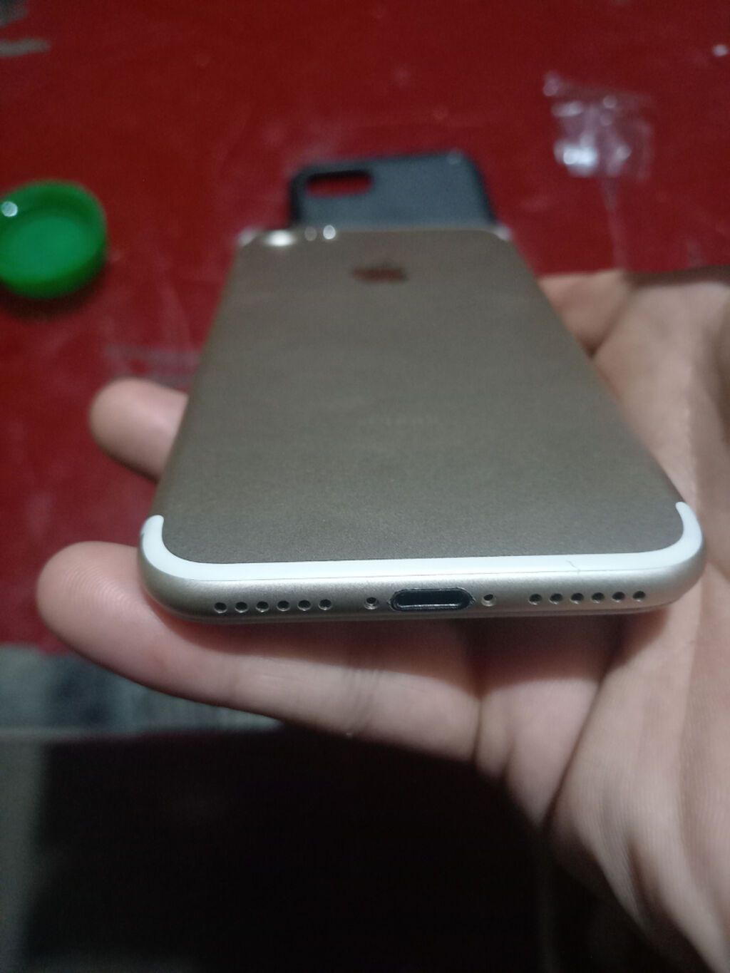 IPhone 7, 32 GB, Matte Gold, Zəmanət, Barmaq izi, Face ID — Apple iPhone, Bakı (3)