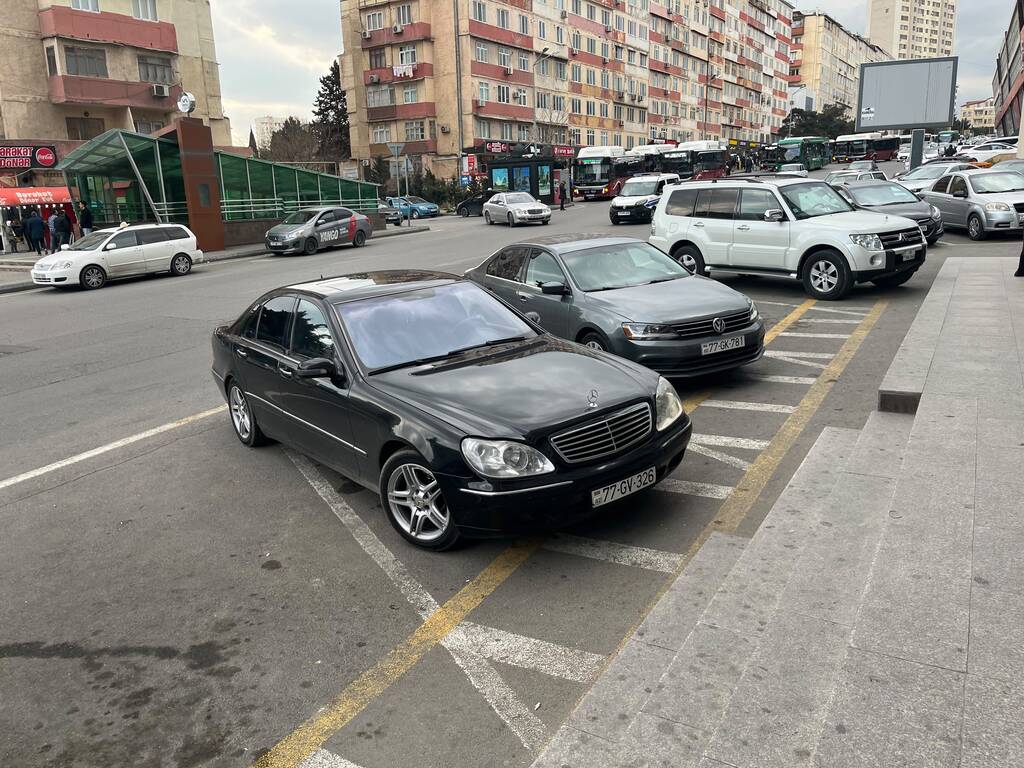 Mercedes S 320, 3.2 L, 2001 il, 360 000 km 77-GV-326 — Avtomobillər, Bakı (7)