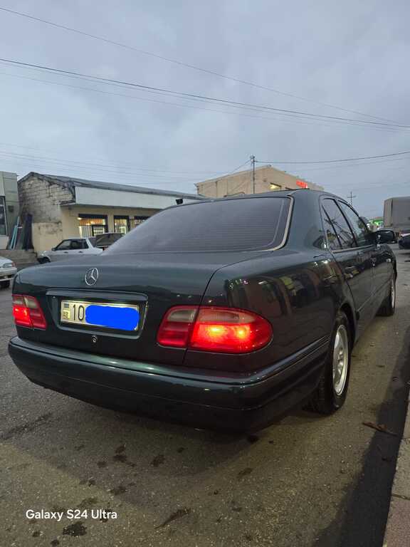 Mercedes E 200, 2.0 L, 1996 il, 350 000 km — Avtomobillər, Quba (6)