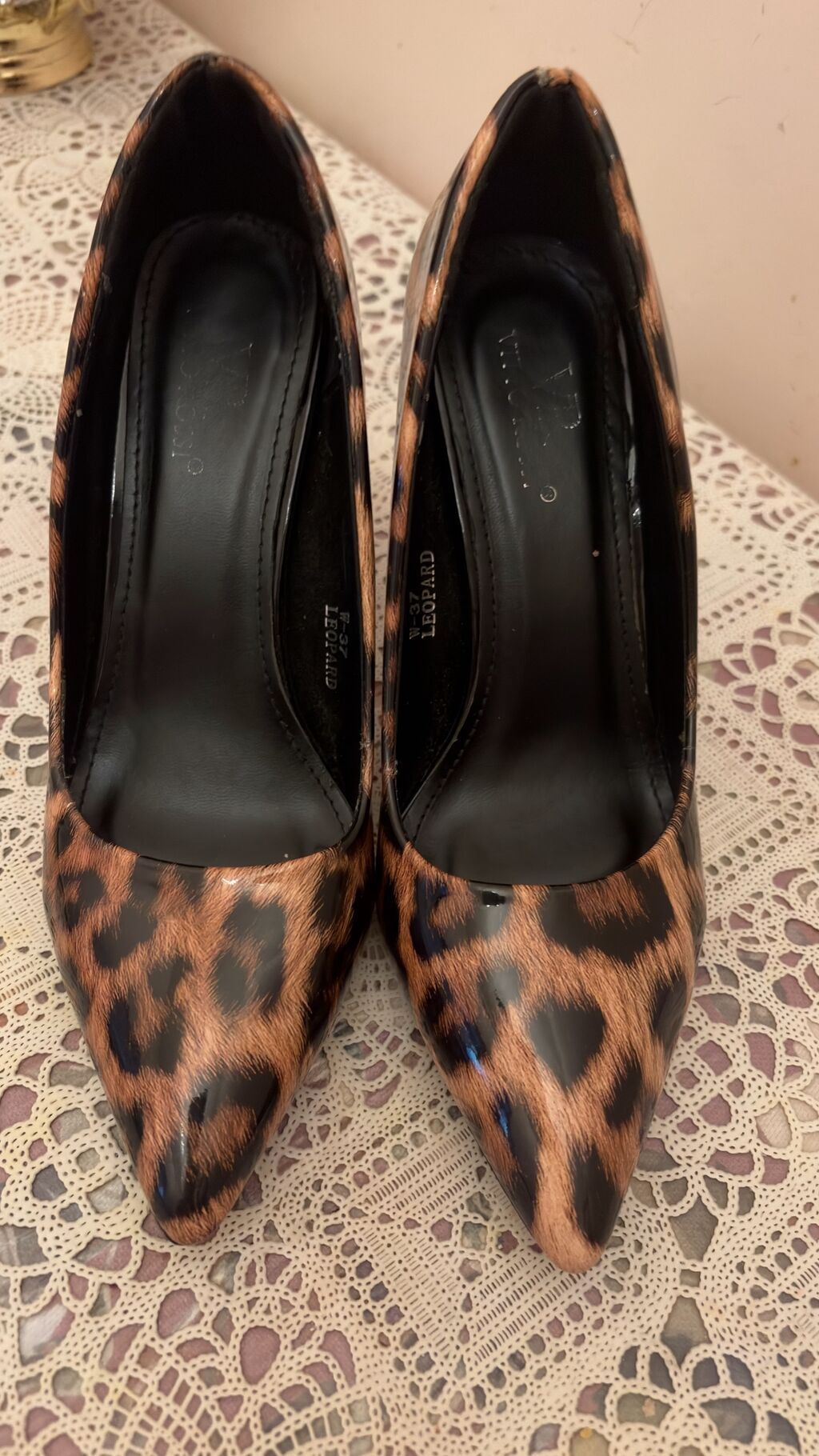 Leopard naxışlı qadın klassik tuflilər - Brend/Model: Daxildə — Tufl, Bakı (8)