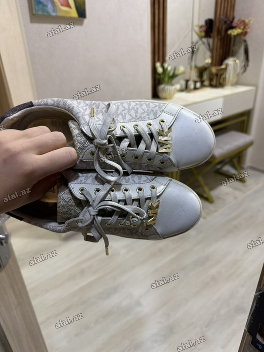 Michael Kors qadın krossovkaları - Model: şnurbağlı, aşağı profilli — Şəxsi əşyalar, Bakı (2)