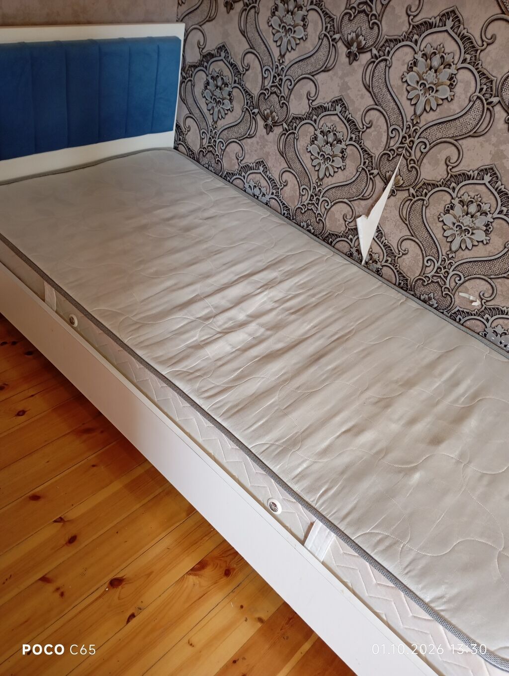 İşlənmiş, Təknəfərlik çarpayı, Bazasız, Matras ilə, Siyirməsiz — Yataqlar, Bakı