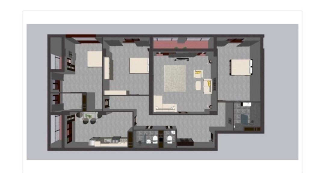 Satılır 4 otaqlı yeni tikili 234.7 m² — Mənzil, Bakı (2)