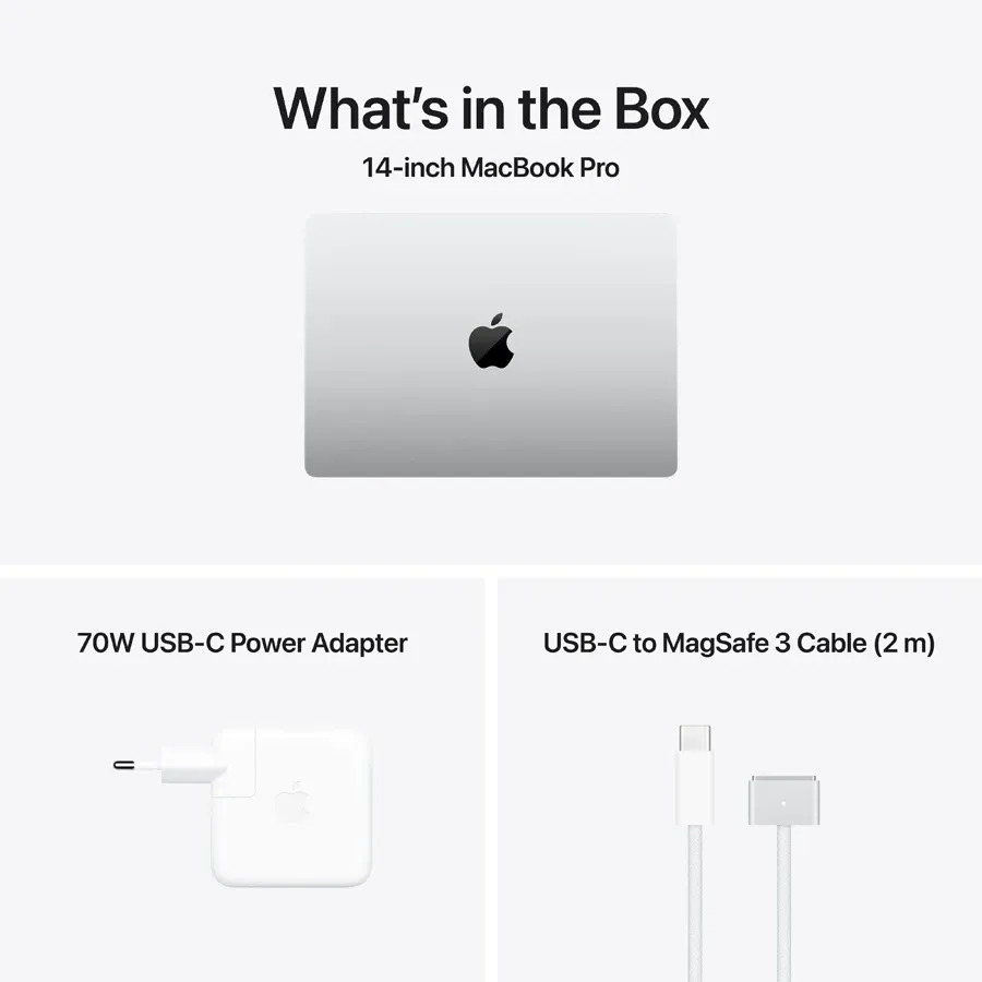 Apple MacBook Pro 14.2 M5 Pro 16GB/1TB (15C CPU/16C GPU) Silver — Apple Macbook, Bakı (3)