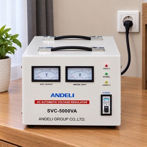 Andelı SVC-5000VA – AC Avtomatik Gərginlik Tənzimləyicisi — Bakı
