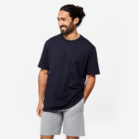 Kişilər üçün futbolka Decathlon 8773498, göy, pambıq, ölçü XXL — Bakı