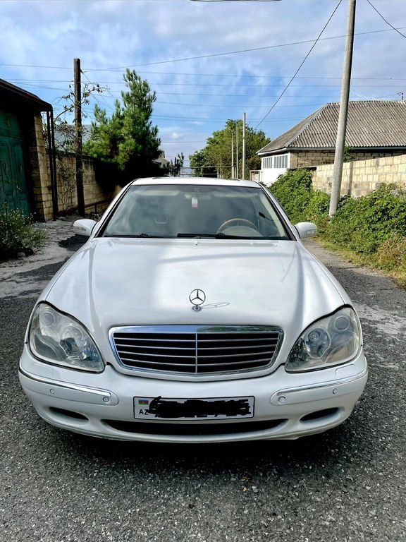 Mercedes S 320, 3.2 L, 2002 il, 227 000 km — Avtomobillər, İsmayıllı