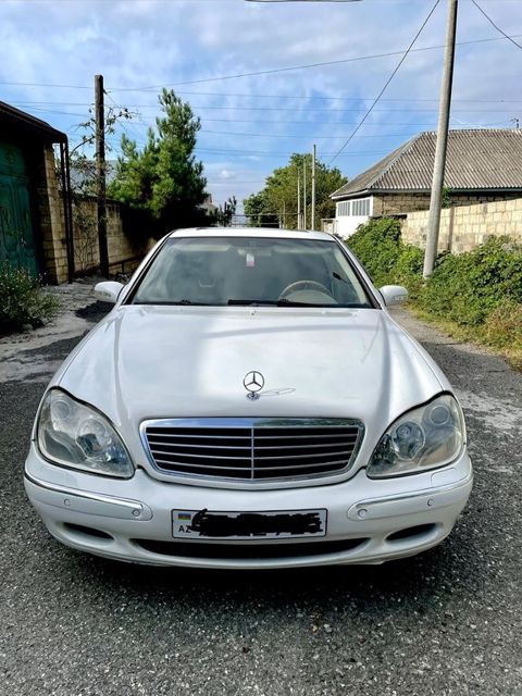Mercedes S 320, 3.2 L, 2002 il, 227 000 km — İsmayıllı