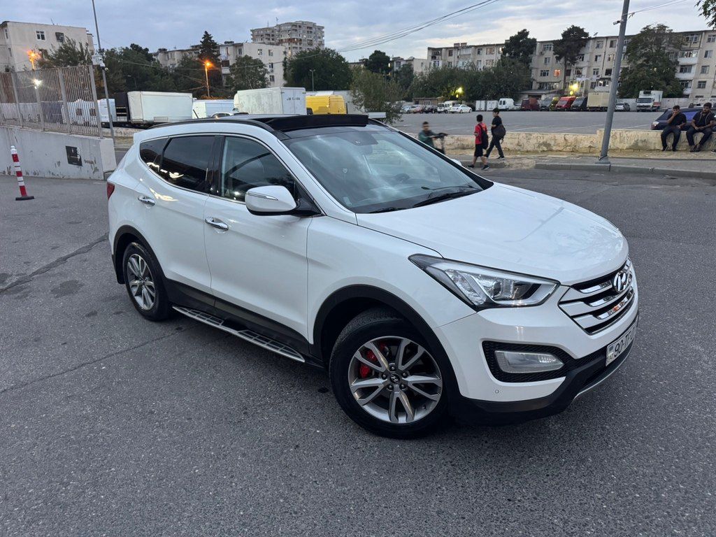 Hyundai Santa Fe, 2.4 L, 2013 il, 185 000 km 90-TF-071 — Avtomobillər, Bakı (7)