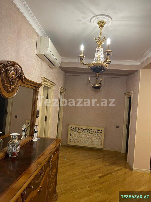 ağ şəhərdə 4 otaqlı mənzil kirayəsi 7/3 — Mənzil, Bakı (2)